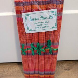 NEW 6 bamboo placemats direct FROM VIETNAM